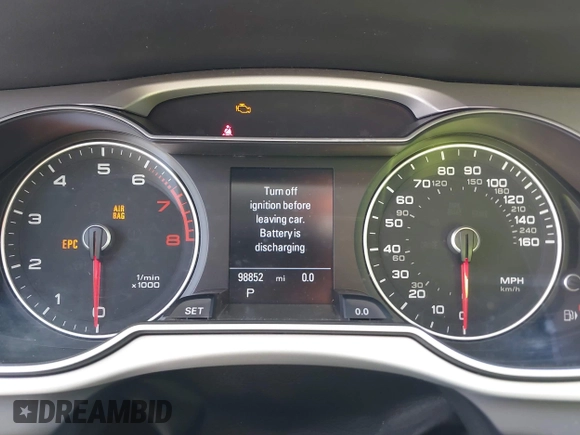 2016 Audi A4 Premium с VIN WAUAFAFL4GN012558, выставлен на аукционе IAAI как лот 42335764 с пробегом 98 852 миль миль и . История ставок и продаж доступна на DreamBid. Изображение 7.