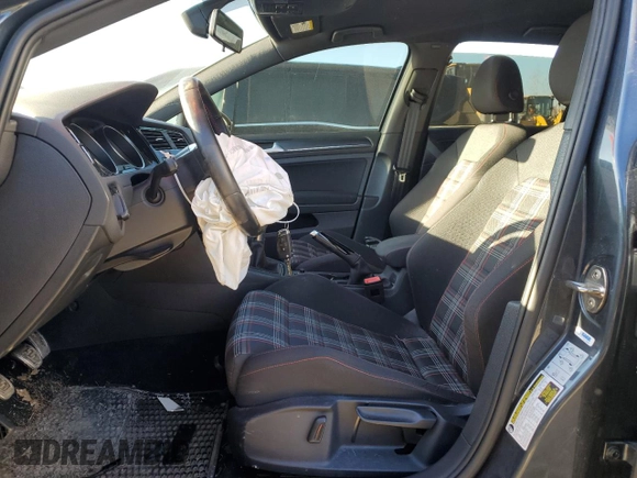 2019 Volkswagen Golf GTI S with VIN 3VW5T7AU8KM025409, listed as a Copart auction lot 41352454 with 0 mi miles. Bid and sale history available at carsss.com. Image 7.