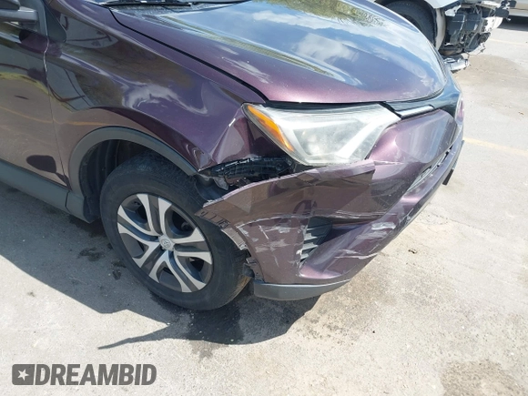 2017 Toyota RAV4 LE with VIN 2T3BFREV4HW580568, listed as a IAAI auction lot 42100704 with 157,300 mi miles and . Bid and sale history available at DreamBid. Image 6.
