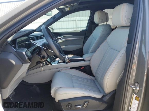 2023 Audi e-tron Chronos with VIN WA1VABGE2PB025202, listed as a Copart auction lot 89198375 with 6,980 mi miles and Salvage title. Bid and sale history available at DreamBid. Image 7.