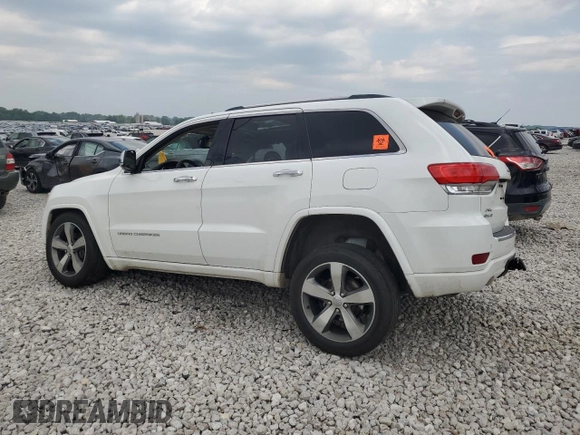 2015 Jeep Grand Cherokee Overland z VIN 1C4RJFCG8FC726437, wystawiony jako Copart lot #63671265 z przebiegiem 158 452 mil mil oraz Czysty tytuł • Clean title. Historia ofert i sprzedaży dostępna na DreamBid. Obrazek 2.