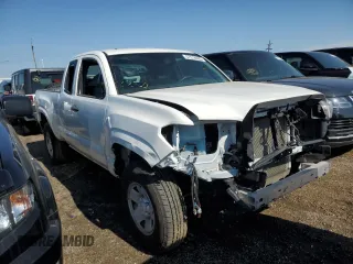 2022 Toyota Tacoma SR с VIN 3TYRX5GN7NT053658, выставлен на аукционе Copart как лот 57514485 с пробегом 29 687 миль миль и Списание • Salvage title. История ставок и продаж доступна на DreamBid. Изображение 4.