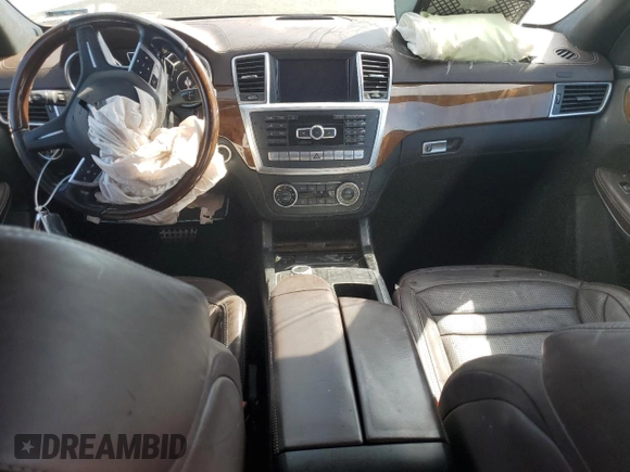 2015 Mercedes-Benz GL-Class GL 63 AMG with VIN 4JGDF7EE8FA497858, listed as a Copart auction lot 72887864 with 106,050 mi miles and Salvage Title. Bid and sale history available at carsss.com. Image 8.