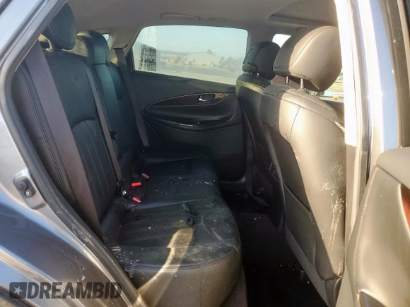 2017 Infiniti QX50 with VIN JN1BJ0RP7HM388535, listed as a Copart auction lot 58448355 with 44,050 mi miles and Salvage title. Bid and sale history available at DreamBid. Image 11.
