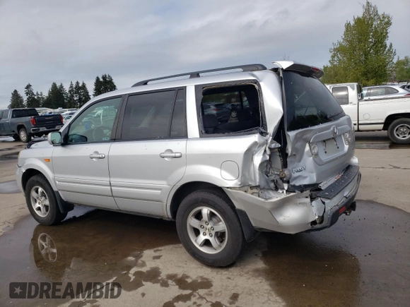 2006 Honda Pilot EX with VIN 2HKYF18436H532899, listed as a Copart auction lot 52142875 with 228,685 mi miles and Salvage Title. Bid and sale history available at DreamBid. Image 2.