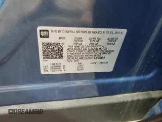 2024 GMC Terrain SLE z VIN 3GKALMEG2RL189604, wystawiony jako Copart lot #54004135 z przebiegiem 17 675 mil mil oraz Szkoda całkowita • Salvage title. Historia ofert i sprzedaży dostępna na DreamBid. Obrazek 12.