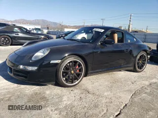 2008 Porsche 911 Carrera S with VIN WP0AB29998S730355, listed as a Copart auction lot 88516725 with 66,748 mi miles and Salvage title. Bid and sale history available at DreamBid. Image 1.