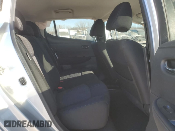 2022 Nissan LEAF SV Plus with VIN 1N4BZ1CV8NC551509, listed as a Copart auction lot 88033145 with 39,679 mi miles and Salvage Title. Bid and sale history available at DreamBid. Image 10.