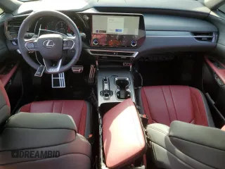 2023 Lexus RX with VIN 2T2BAMCA3PC038402, listed as a Copart auction lot 48854845 with 18,247 mi miles and Clean Title. Bid and sale history available at carsss.com. Image 8.