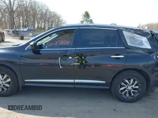 2013 Infiniti JX35 with VIN 5N1AL0MM2DC349038, listed as a IAAI auction lot 42087824 with 162,200 mi miles. Bid and sale history available at carsss.com. Image 14.