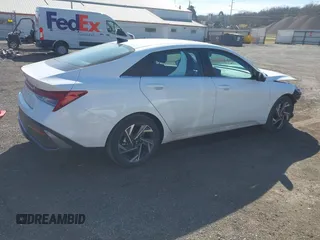 2024 Hyundai Elantra Limited with VIN KMHLP4DGXRU779755, listed as a IAAI auction lot 41818642 with 11,288 mi miles and . Bid and sale history available at DreamBid. Image 4.