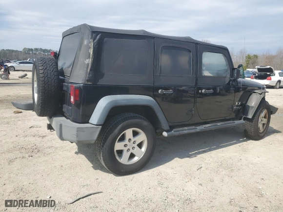 2008 Jeep Wrangler Unlimited X with VIN 1J4GA39178L580361, listed as a Copart auction lot 48036835 with 137,444 mi miles and Salvage Title. Bid and sale history available at carsss.com. Image 3.