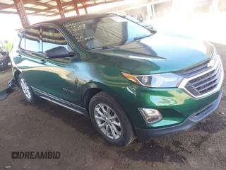 2019 Chevrolet Equinox LS z VIN 2GNAXHEV1K6118451, wystawiony jako IAAI lot #42128419 z przebiegiem 88 718 mil mil oraz . Historia ofert i sprzedaży dostępna na DreamBid. Obrazek 1.