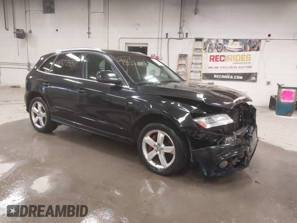 2013 Audi Q5 Prestige with VIN WA1WGAFP8DA047710, listed as a IAAI auction lot 41377557 with 176,859 mi miles and . Bid and sale history available at DreamBid. Image 1.