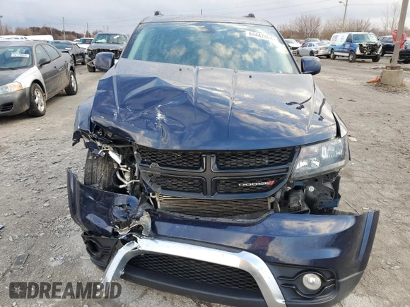 2019 Dodge Journey Crossroad with VIN 3C4PDCGB6KT708223, listed as a Copart auction lot 84447404 with 113,197 mi miles and Salvage Title. Bid and sale history available at DreamBid. Image 5.