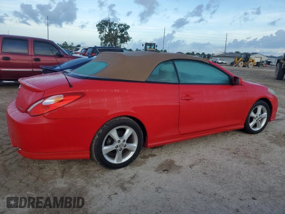 2006 Toyota Solara SE with VIN 4T1FA38P36U100911, listed as a Copart auction lot 73656464 with Not Provided miles and Salvage Title. Bid and sale history available at carsss.com. Image 3.