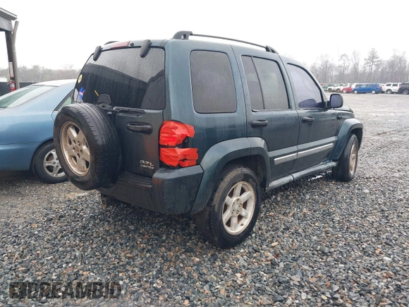 2005 Jeep Liberty Limited with VIN 1J4GK58K95W519297, listed as a IAAI auction lot 41766368 with 261,551 mi miles. Bid and sale history available at carsss.com. Image 4.