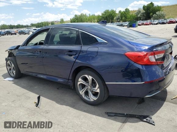 2019 Honda Accord EX with VIN 1HGCV1F42KA047253, listed as a Copart auction lot 62895545 with 28,845 mi miles and Salvage title. Bid and sale history available at DreamBid. Image 2.