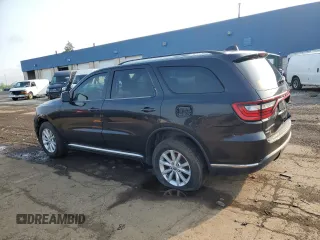 2015 Dodge Durango SXT with VIN 1C4RDJAG3FC870166, listed as a Copart auction lot 62236755 with 143,509 mi miles and Clean title. Bid and sale history available at DreamBid. Image 2.