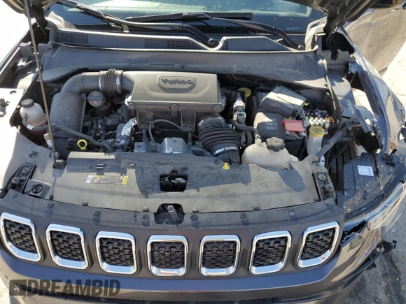 2023 Jeep Compass Latitude with VIN 3C4NJDBN2PT560876, listed as a Copart auction lot 48769915 with 52,770 mi miles and Salvage Title. Bid and sale history available at DreamBid. Image 12.