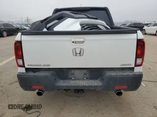 2022 Honda Ridgeline Black Edition with VIN 5FPYK3F84NB025222, listed as a Copart auction lot 83530384 with 43,420 mi miles and Salvage title. Bid and sale history available at DreamBid. Image 6.