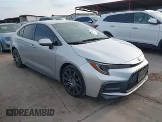 2020 Toyota Corolla SE with VIN JTDS4RCE4LJ023577, listed as a IAAI auction lot 41603538 with 114,463 mi miles. Bid and sale history available at carsss.com. Image 1.