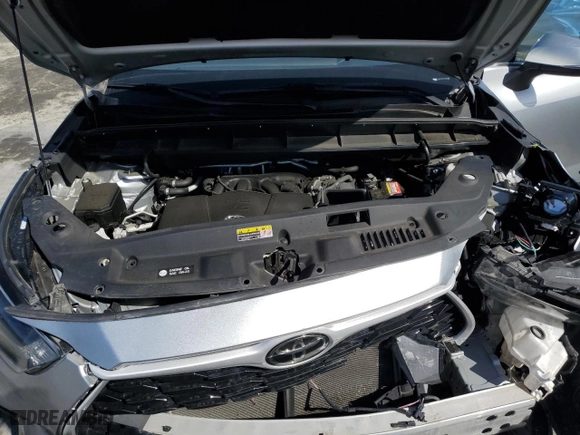 2021 Toyota Highlander XLE with VIN 5TDGZRAH0MS528394, listed as a Copart auction lot 49130275 with 67,167 mi miles and Salvage Title. Bid and sale history available at carsss.com. Image 12.