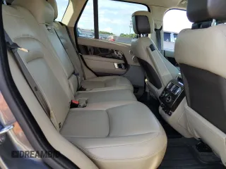 2018 Land Rover Range Rover with VIN SALGS2RE9JA380477, listed as a Copart auction lot 63457955 with 46,568 mi miles and Salvage title. Bid and sale history available at DreamBid. Image 11.