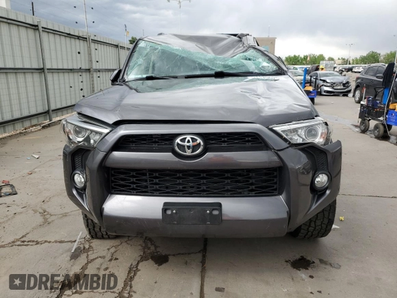 2019 Toyota 4Runner SR5 with VIN JTEBU5JR5K5649351, listed as a Copart auction lot 57179625 with 50,038 mi miles and Non repairable. Bid and sale history available at DreamBid. Image 5.