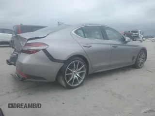 2022 Genesis G70 3.3T with VIN KMTG54TE0NU094803, listed as a Copart auction lot 79258544 with 42,832 mi miles and Salvage Title. Bid and sale history available at DreamBid. Image 3.