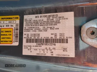2024 Ford Mustang GT Premium with VIN 1FAGP8FFXR5122746, listed as a Copart auction lot 75269924 with Not provided miles and Non repairable. Bid and sale history available at DreamBid. Image 13.