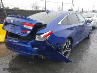 2018 Honda Accord Sedan Sport 1.5T with VIN 1HGCV1F36JA074736, listed as a IAAI auction lot 41784715 with 125,964 mi miles. Bid and sale history available at carsss.com. Image 4.