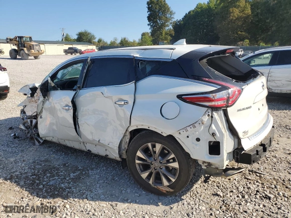 2018 Nissan Murano SV with VIN 5N1AZ2MGXJN197983, listed as a Copart auction lot 71755374 with 80,521 mi miles and Salvage Title. Bid and sale history available at carsss.com. Image 2.