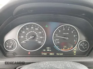2015 BMW 3 Series 328i xDrive with VIN WBA3B5G5XFNS12693, listed as a Copart auction lot 53300755 with 171,504 mi miles and Salvage Title. Bid and sale history available at carsss.com. Image 9.