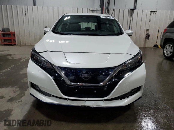2020 Nissan LEAF SV Plus with VIN 1N4BZ1CP4LC305023, listed as a Copart auction lot 50136155 with 46,195 mi miles and Salvage Title. Bid and sale history available at DreamBid. Image 5.