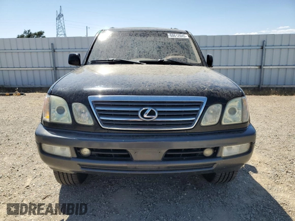2004 Lexus LX 470 z VIN JTJHT00W843539918, wystawiony jako Copart lot #60612045 z przebiegiem 303 070 mil mil oraz Czysty tytuł • Clean title. Historia ofert i sprzedaży dostępna na DreamBid. Obrazek 5.