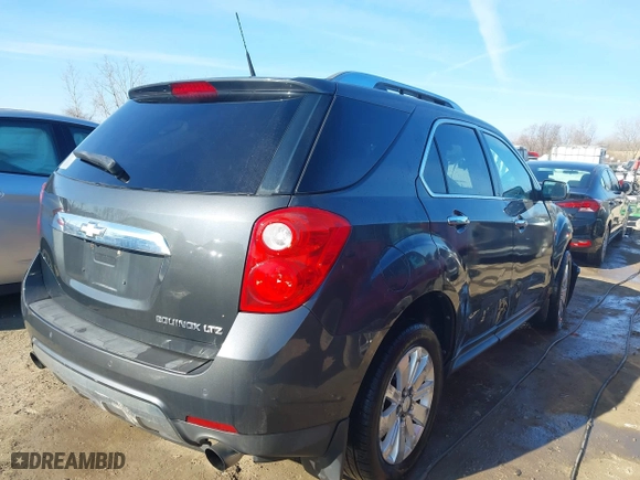 2010 Chevrolet Equinox LTZ with VIN 2CNFLFEY5A6409165, listed as a IAAI auction lot 41897891 with 129,860 mi miles. Bid and sale history available at carsss.com. Image 4.