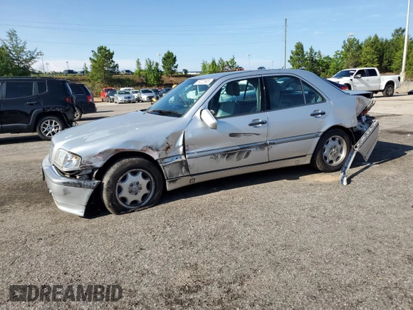 2000 Mercedes-Benz C 230 Kompressor with VIN WDBHA24G5YA855851, listed as a Copart auction lot 59222905 with Not provided miles and Salvage title. Bid and sale history available at DreamBid. Image 1.