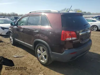 2013 Kia Sorento EX with VIN 5XYKU4A22DG372623, listed as a Copart auction lot 53901325 with 67,314 mi miles and Salvage Title. Bid and sale history available at carsss.com. Image 2.