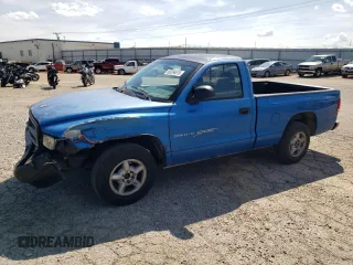 1998 Dodge Dakota with VIN 1B7FL26P2WS653301, listed as a Copart auction lot 60284615 with 107,009 mi miles and Salvage title. Bid and sale history available at DreamBid. Image 1.