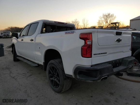 2022 Chevrolet Silverado 1500 LTD LT Trail Boss with VIN 3GCPYFED4NG154431, listed as a Copart auction lot 83833514 with 0 mi miles and Salvage Title. Bid and sale history available at carsss.com. Image 2.