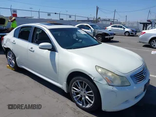 2008 Infiniti G35 Journey z VIN JNKBV61E98M227651, wystawiony jako IAAI lot #42222243 z przebiegiem 204 946 mil mil oraz . Historia ofert i sprzedaży dostępna na DreamBid. Obrazek 1.