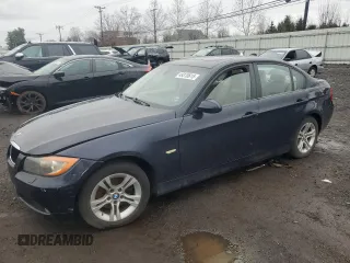 2008 BMW 3 Series 328xi with VIN WBAVC73548KP37504, listed as a Copart auction lot 49310615 with 108,513 mi miles and Salvage Title. Bid and sale history available at carsss.com. Image 1.