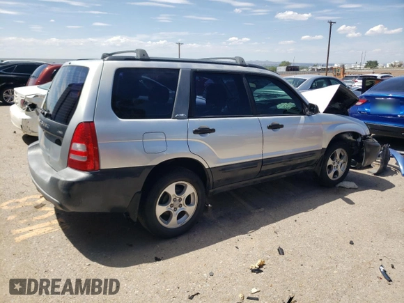 2003 Subaru Forester X with VIN JF1SG63603H722264, listed as a Copart auction lot 65382894 with 0 mi miles and Non Repairable. Bid and sale history available at carsss.com. Image 3.