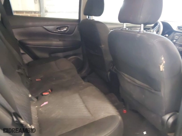 2017 Nissan Rogue SV with VIN KNMAT2MV7HP576071, listed as a IAAI auction lot 41641729 with 110,219 mi miles. Bid and sale history available at carsss.com. Image 8.
