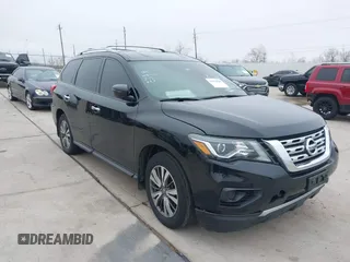 2020 Nissan Pathfinder S with VIN 5N1DR2AN6LC609461, listed as a IAAI auction lot 41644188 with 1 mi miles. Bid and sale history available at carsss.com. Image 1.