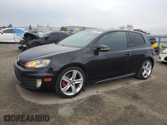 2010 Volkswagen GTI w/Sunroof with VIN WVWEV7AJ5AW127607, listed as a Copart auction lot 84730354 with 189,492 mi miles and Salvage Title. Bid and sale history available at carsss.com. Image 1.