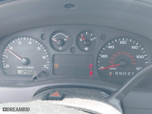 2009 Ford Ranger XL with VIN 1FTYR10D59PA06186, listed as a IAAI auction lot 42103327 with 124,558 mi miles. Bid and sale history available at carsss.com. Image 7.