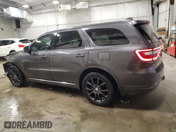 2016 Dodge Durango R/T with VIN 1C4SDJCT7GC393352, listed as a Copart auction lot 51225795 with 121,862 mi miles and Clean Title. Bid and sale history available at DreamBid. Image 2.