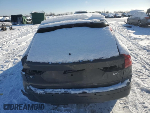2023 Volvo V90 Ultimate with VIN YV4062NC6P1165114, listed as a Copart auction lot 45105885 with 26,962 mi miles and Salvage title. Bid and sale history available at DreamBid. Image 6.